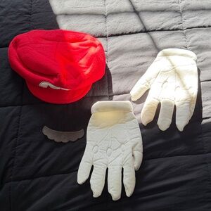 Kids Red and White Costume Set